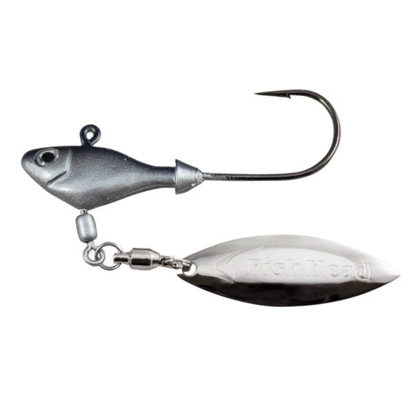 fish head lure Marabou Jig strong hook Fish Head Jig Head Unfinished