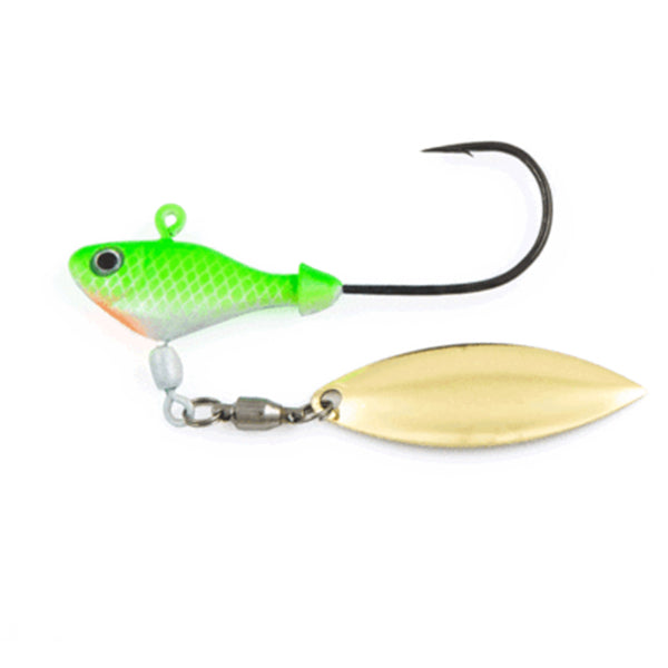 fish with lure on head Fish Head Spin